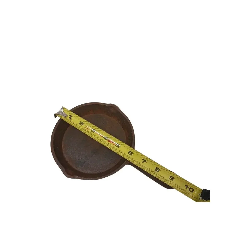 Cast Iron EGG Fry Skillet Butter Pan Handle 6